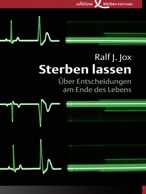cover image of Sterben lassen